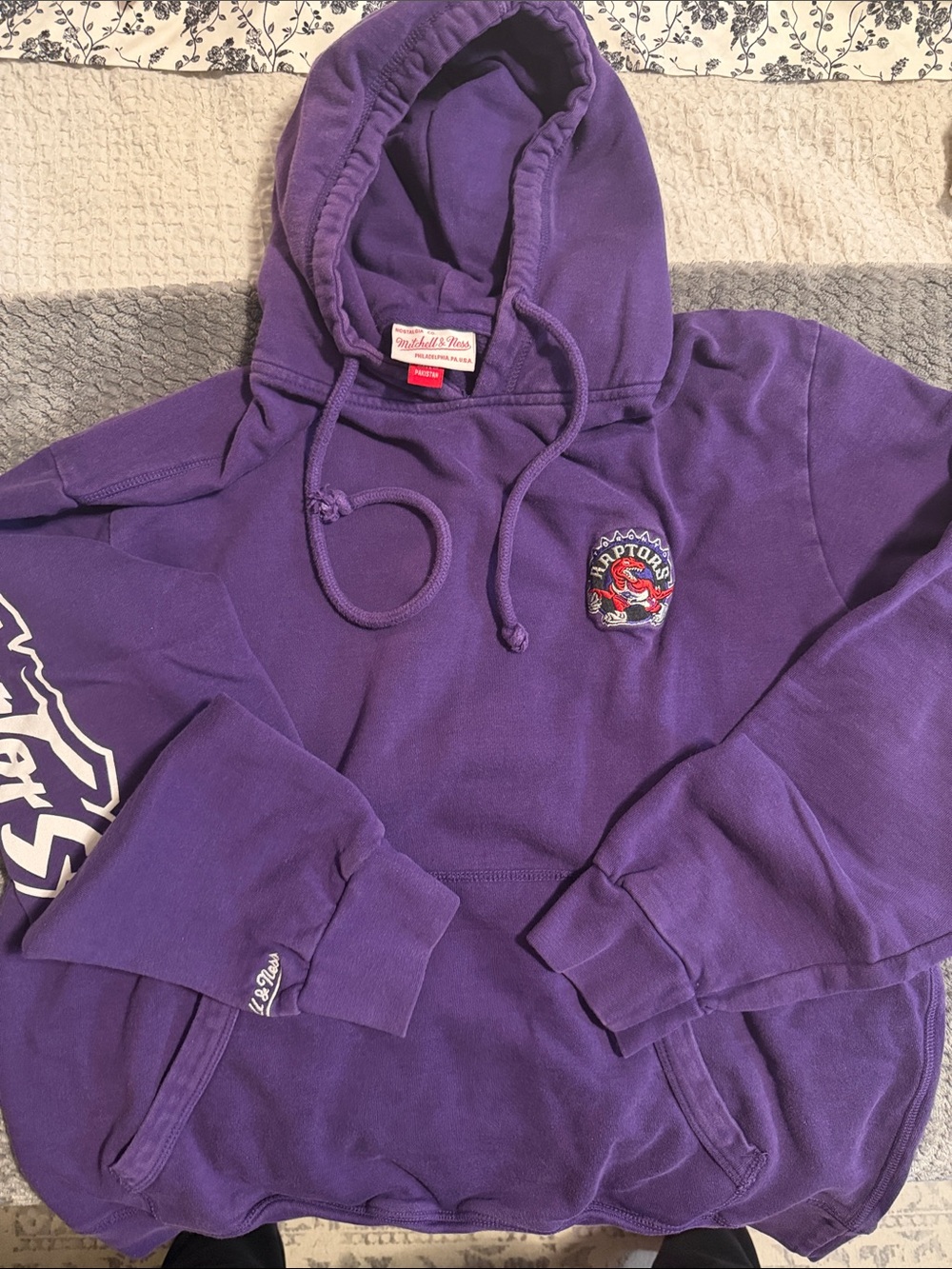 Boys Raptors Hoodie Size XL